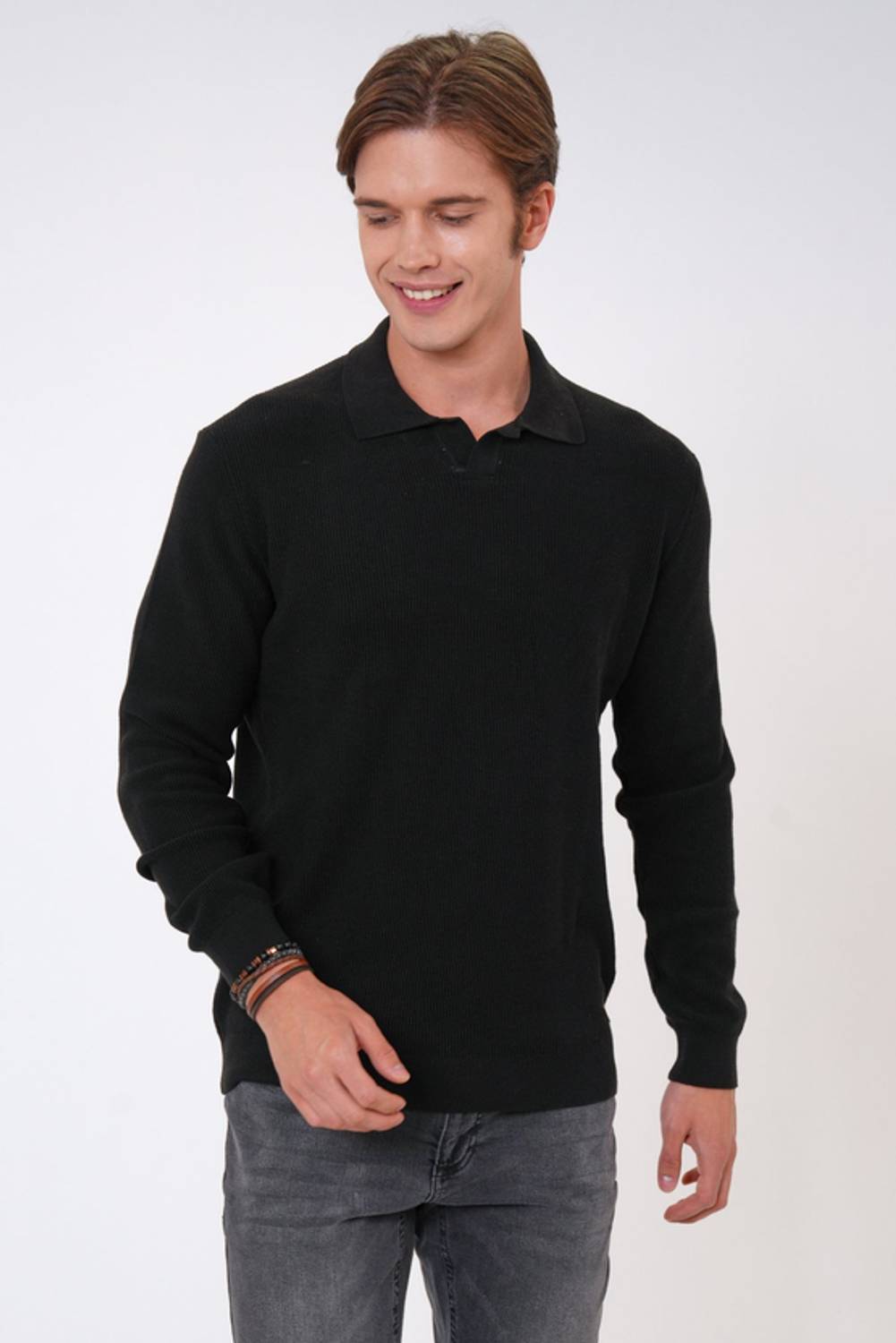 POLO YAKA JAKARLI TRİKO