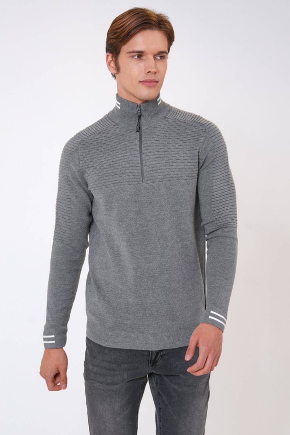 FERMUARLI SPOR TRİKO