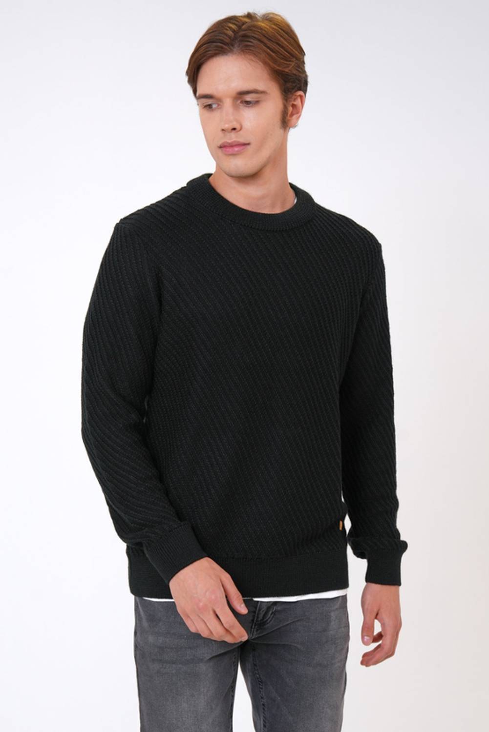 كنزة مزدوجة من نوع بيزيكلت للرجال بأحجام متعددة S, M, L, XL, XXL