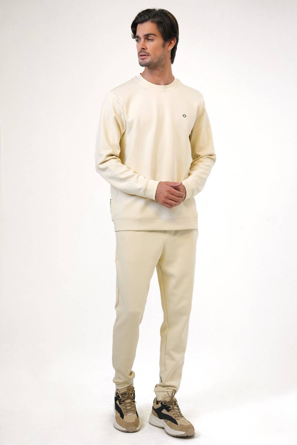 Чоловічий светр з воротником, в'язанний на велосипеді, розміри: XL, L, M, XXL