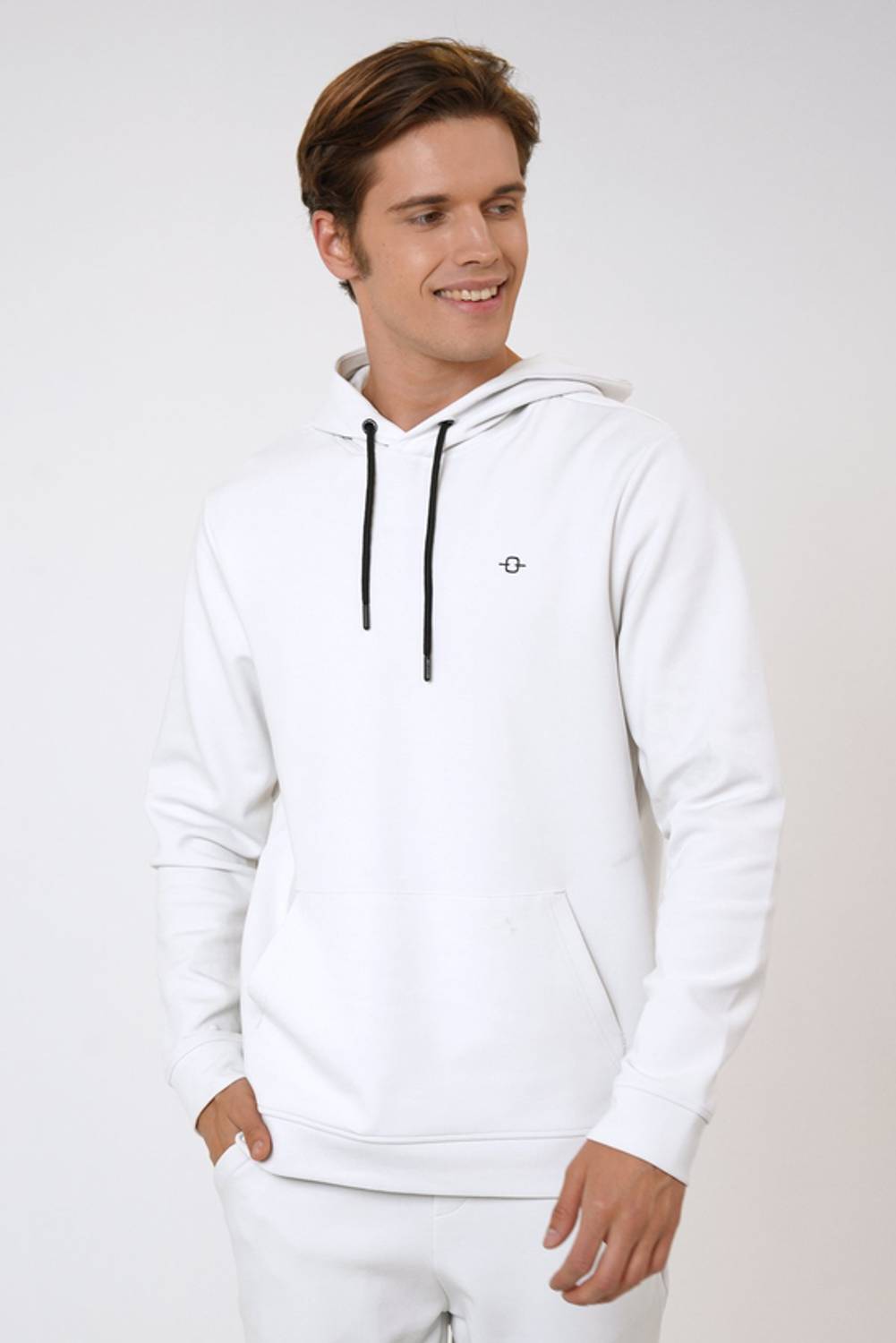 KAPÜŞONLU ÖRME SWEAT