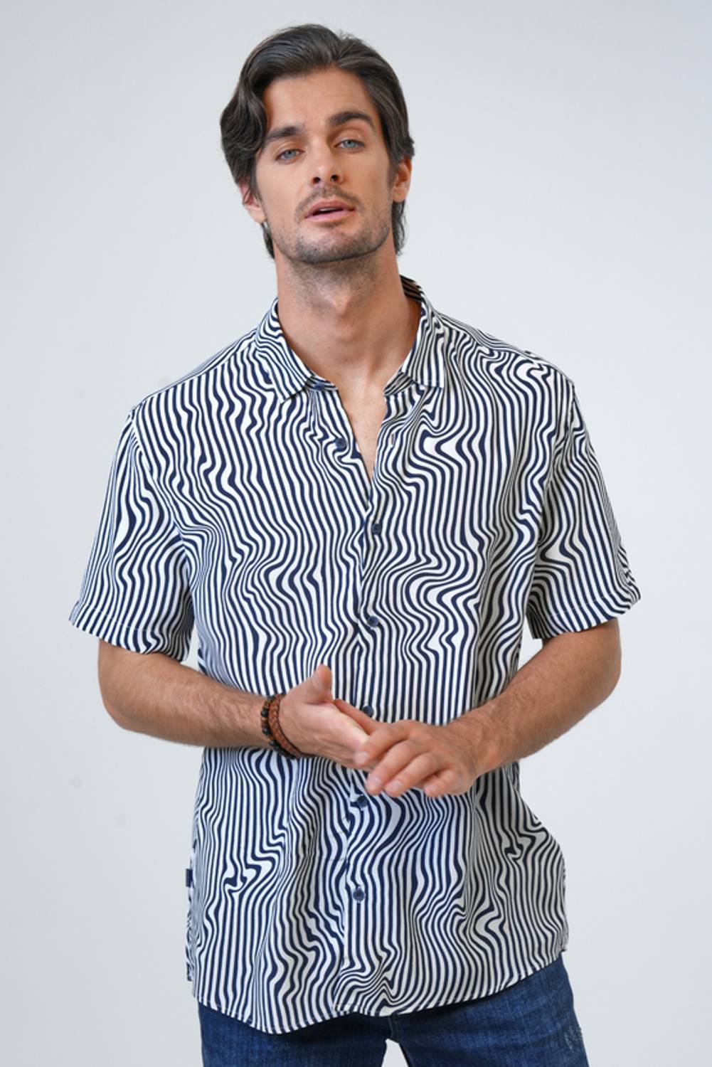 NORMAL YAKA DOKUMA GÖMLEK