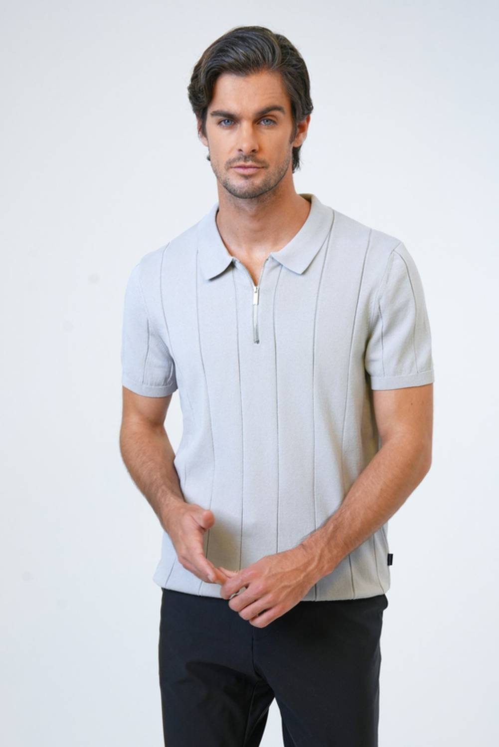 تي شيرت بولو ياقه قصيرة الأكمام للرجال بأحجام متنوعة S, M, L, XL, XXL