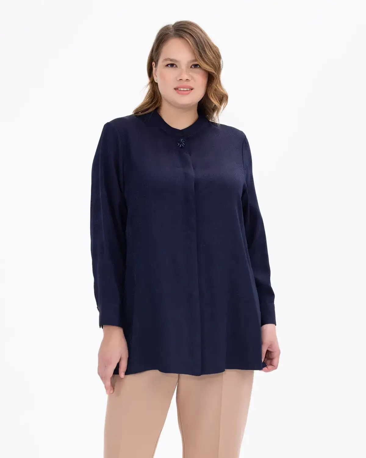 Сукня з жакардовим візерунком і аксесуарами, великі розміри, довгий рукав, елегантний стиль, доступна в бордовому та синьому кольорах