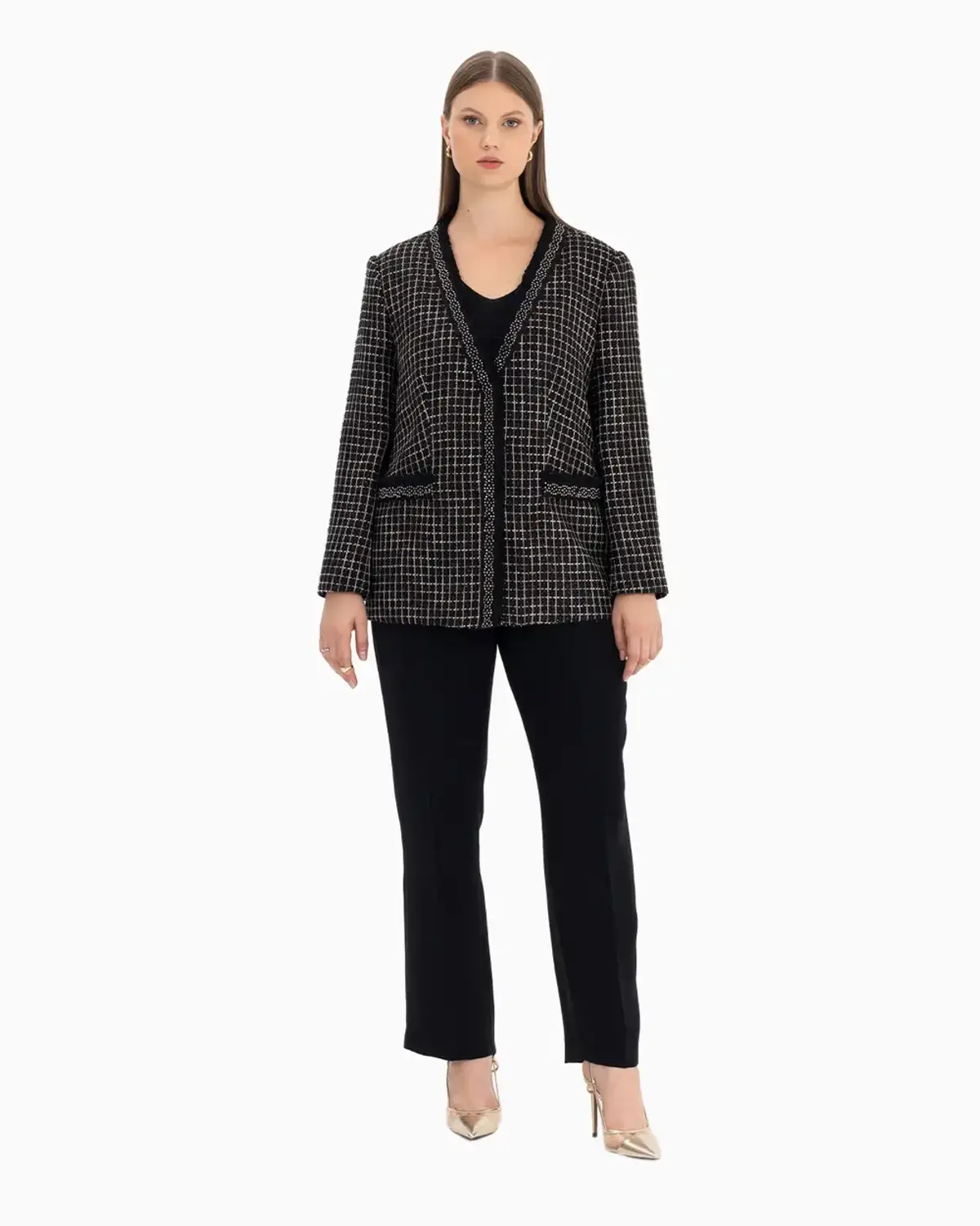 büyük beden klasik kesim pantolon