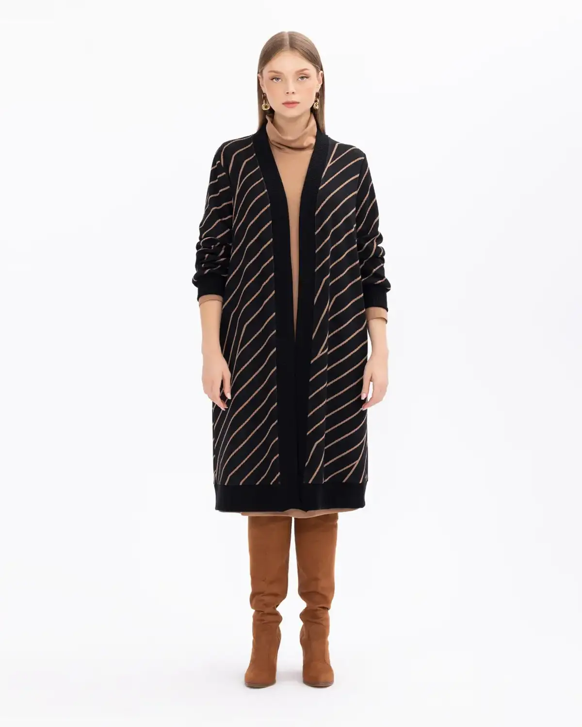 Сукня великих розмірів з геометричним візерунком і кишенями