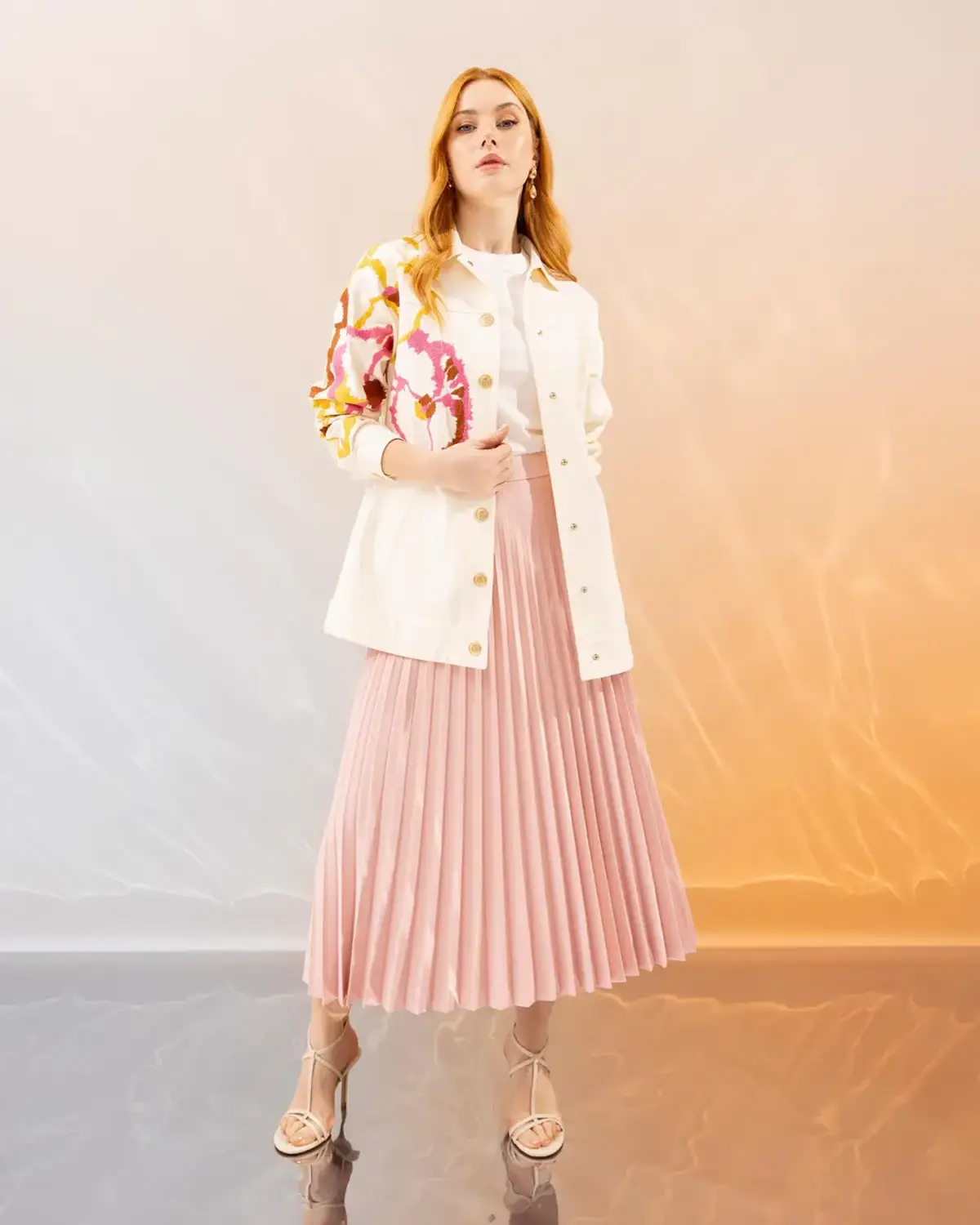 pliseli elastik bel etek