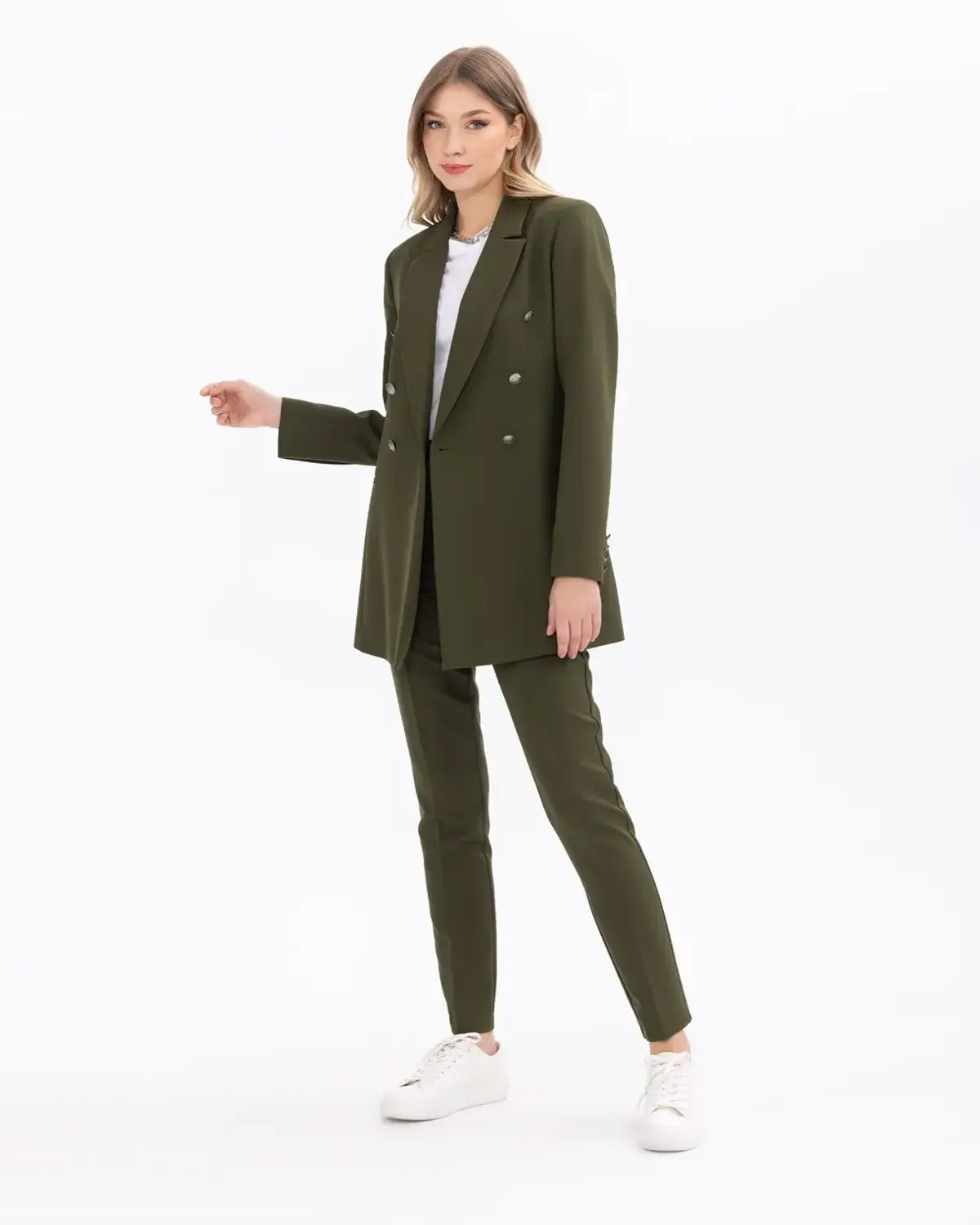 بنطلون كلاسيكي بخصر عالي بألوان متعددة وأقمشة مريحة