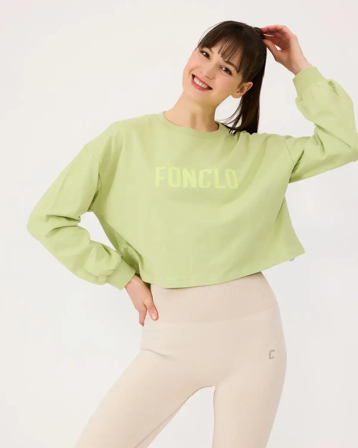 basic uzun kollu top