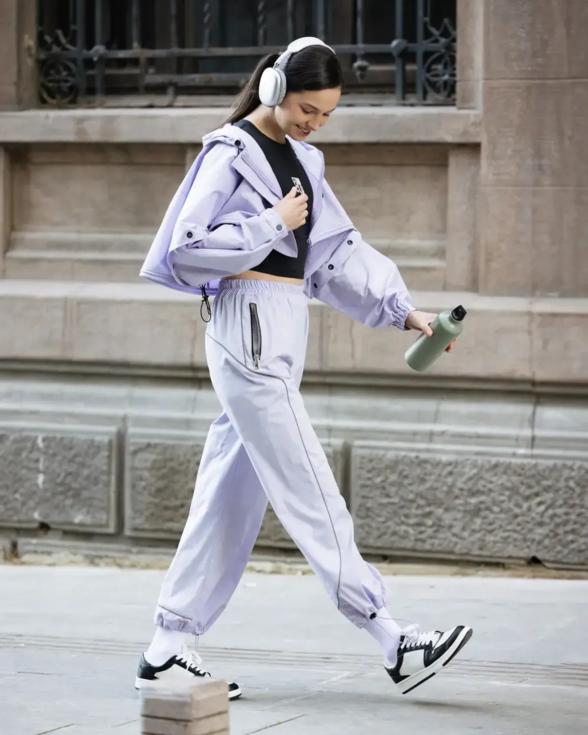 oversize kapüşonlu crop ceket