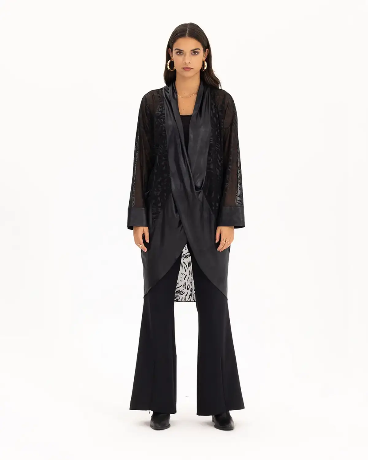 beli kemerli tam boy pantolon