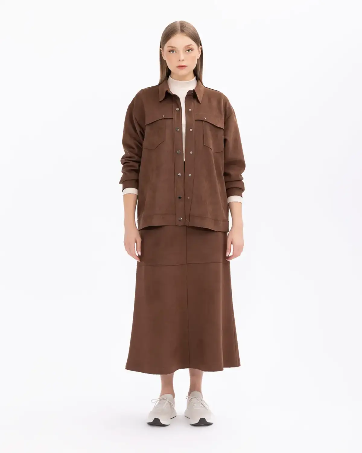 Сукня з замшевим покриттям великого розміру з деталями стразів