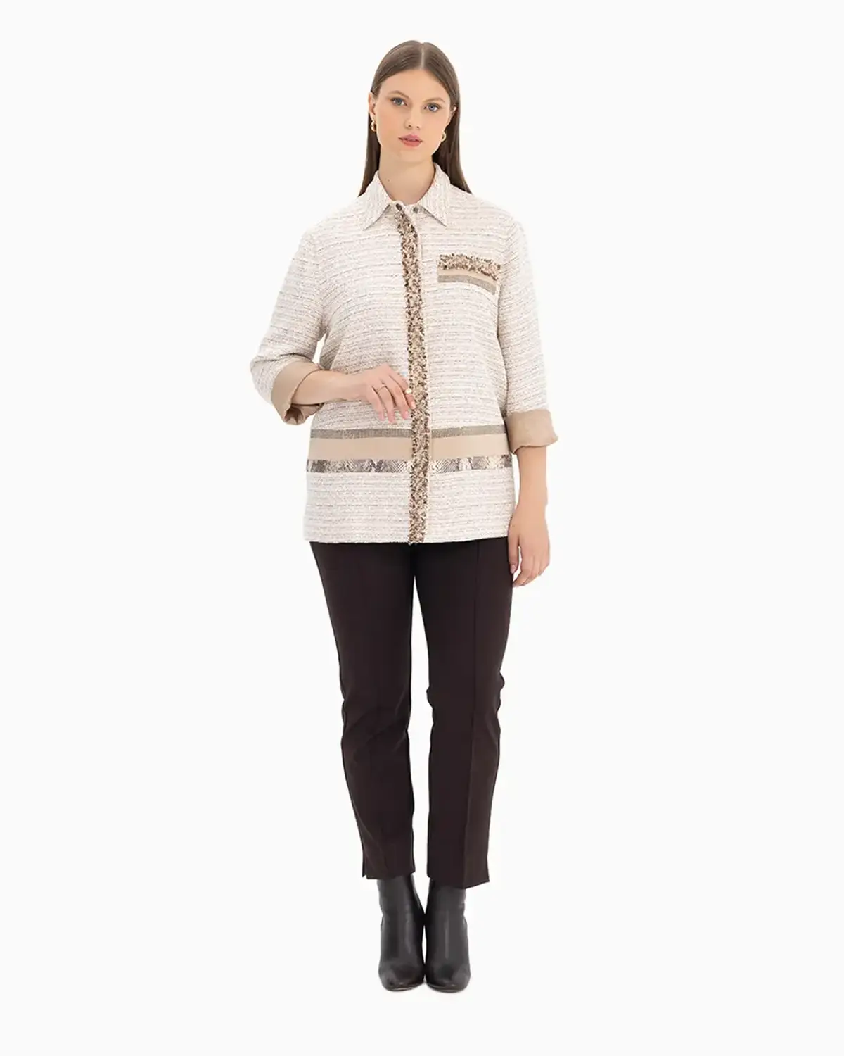 Широкі брюки з еластичним поясом, прямий крій, для стильного образу, 44-48 розміри, кольори: коричневий, темно-синій, чорний