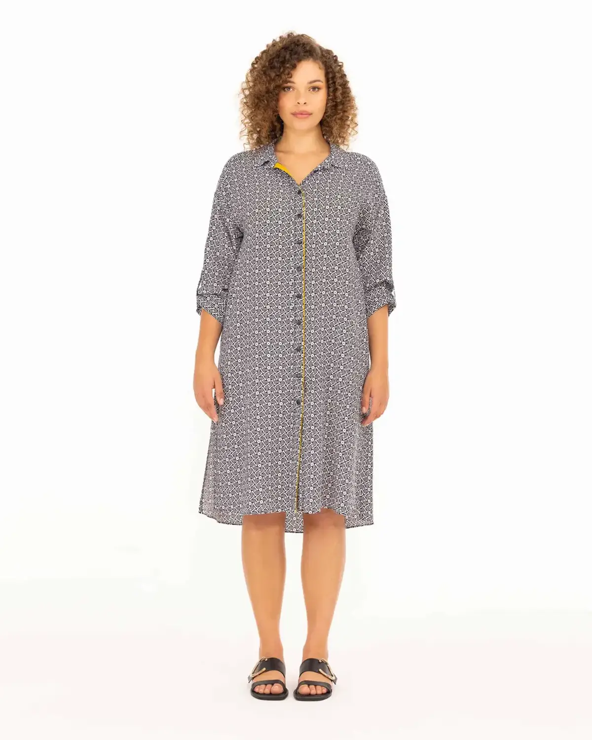 büyük beden biye detaylı tunik