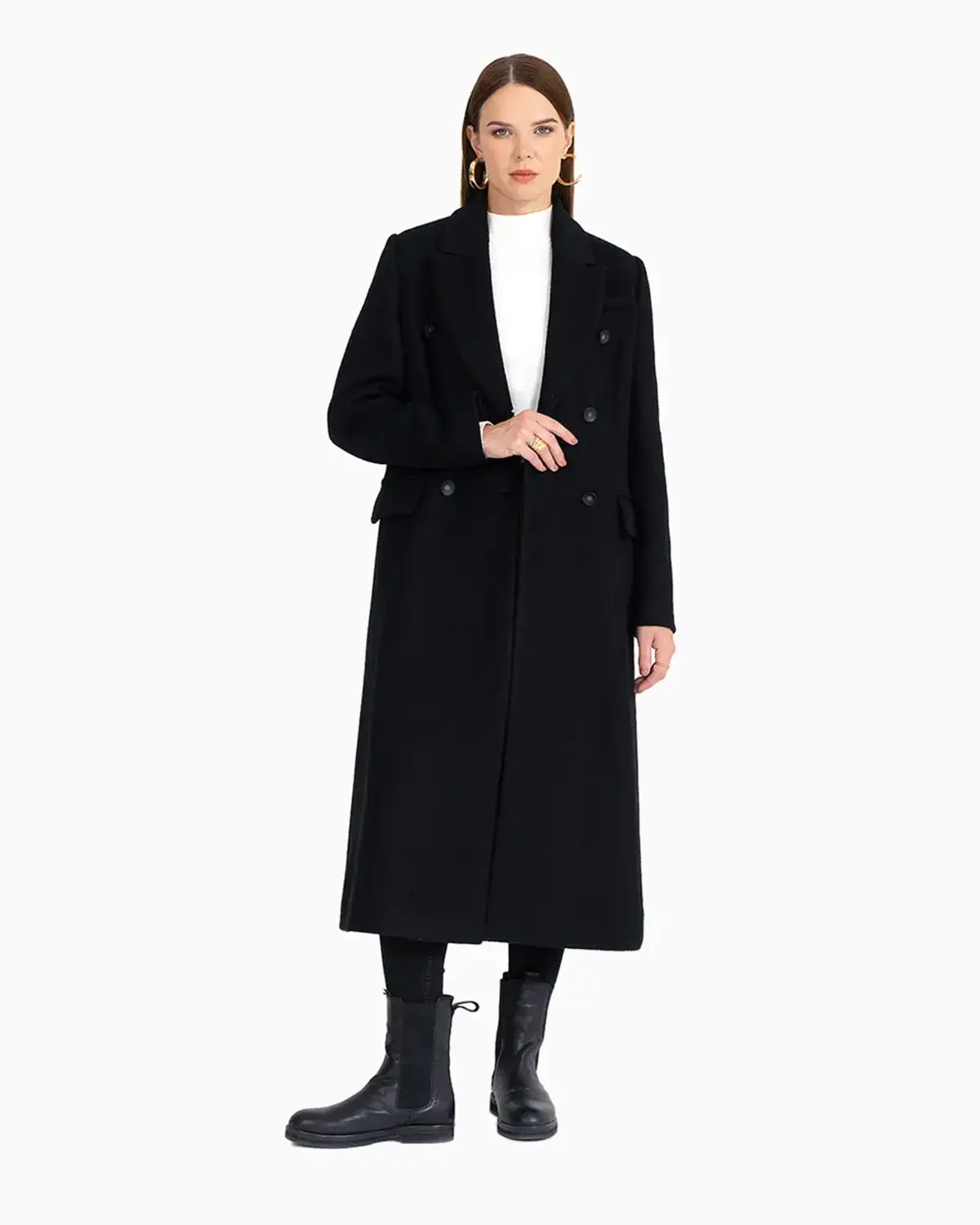 cep kapaklı midi boy kaban