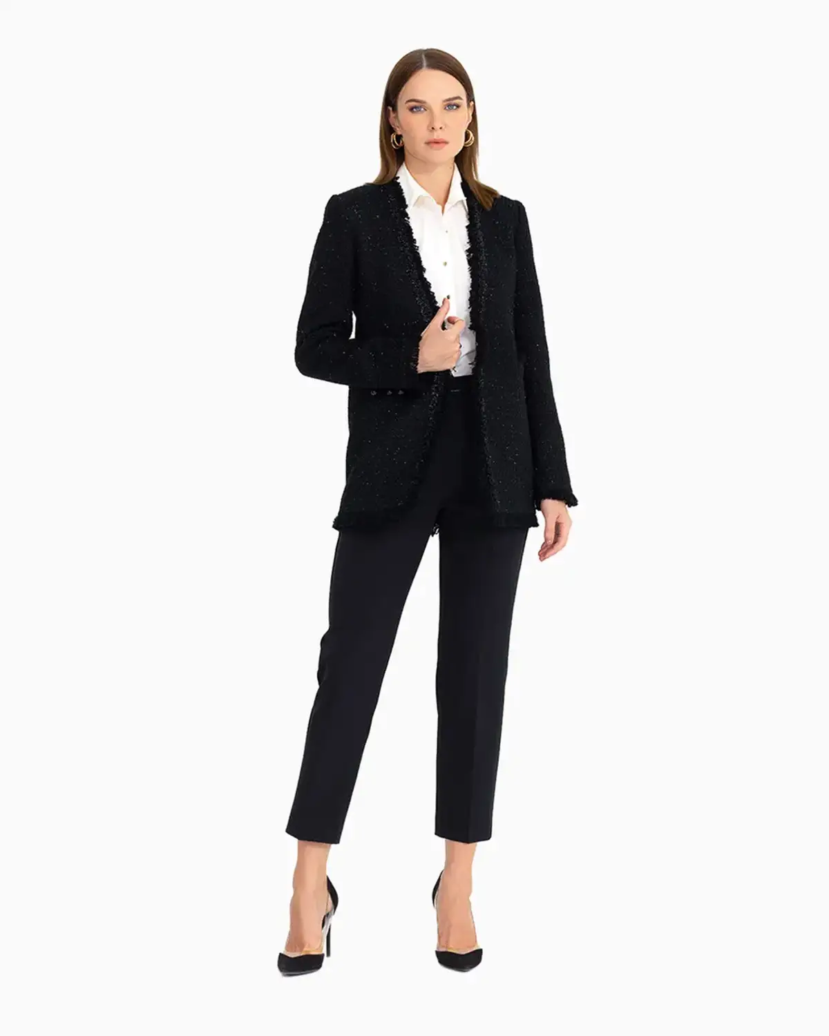 cep detaylı tüvit ceket