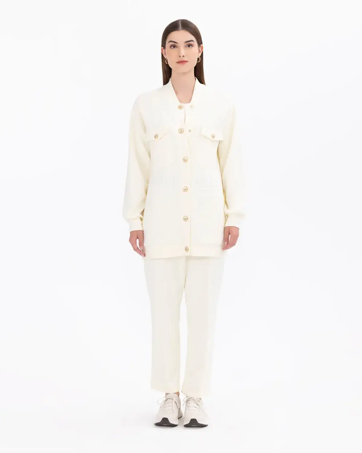 Штани-цигарки з еластичним поясом і шнурівкою, стильні та комфортні, підходять для будь-якої фігури, з кишенями та декоровані деталями