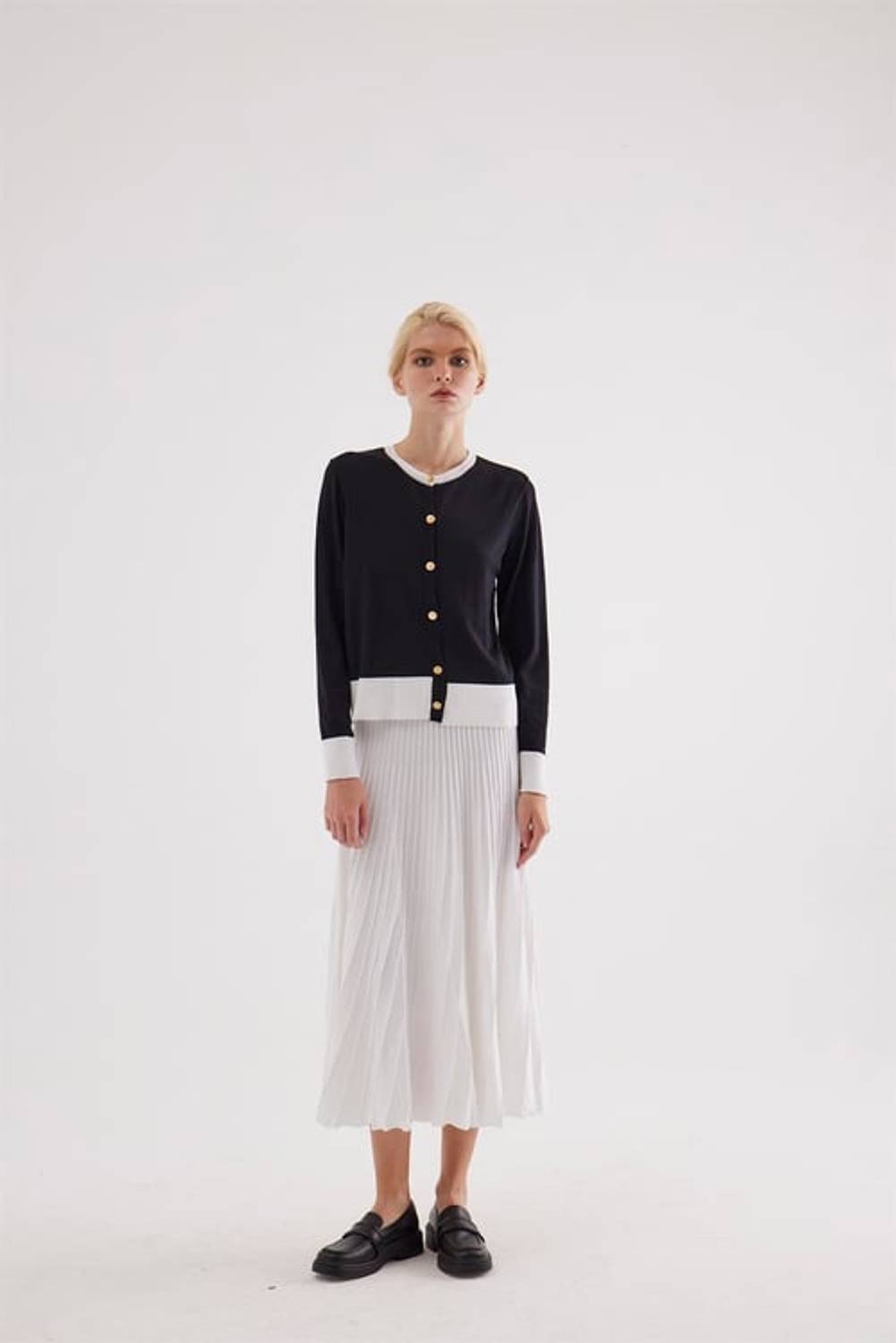 ERON TRİKO ETEK EKRU