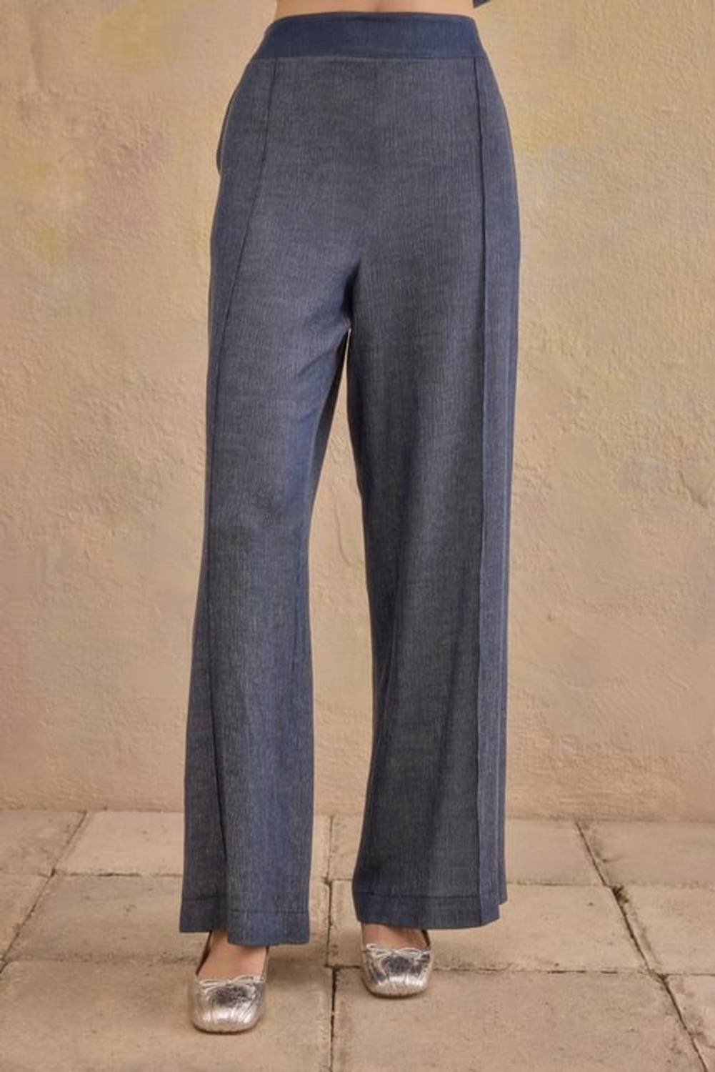 DİNA TENCEL PANTOLON LACİVERT