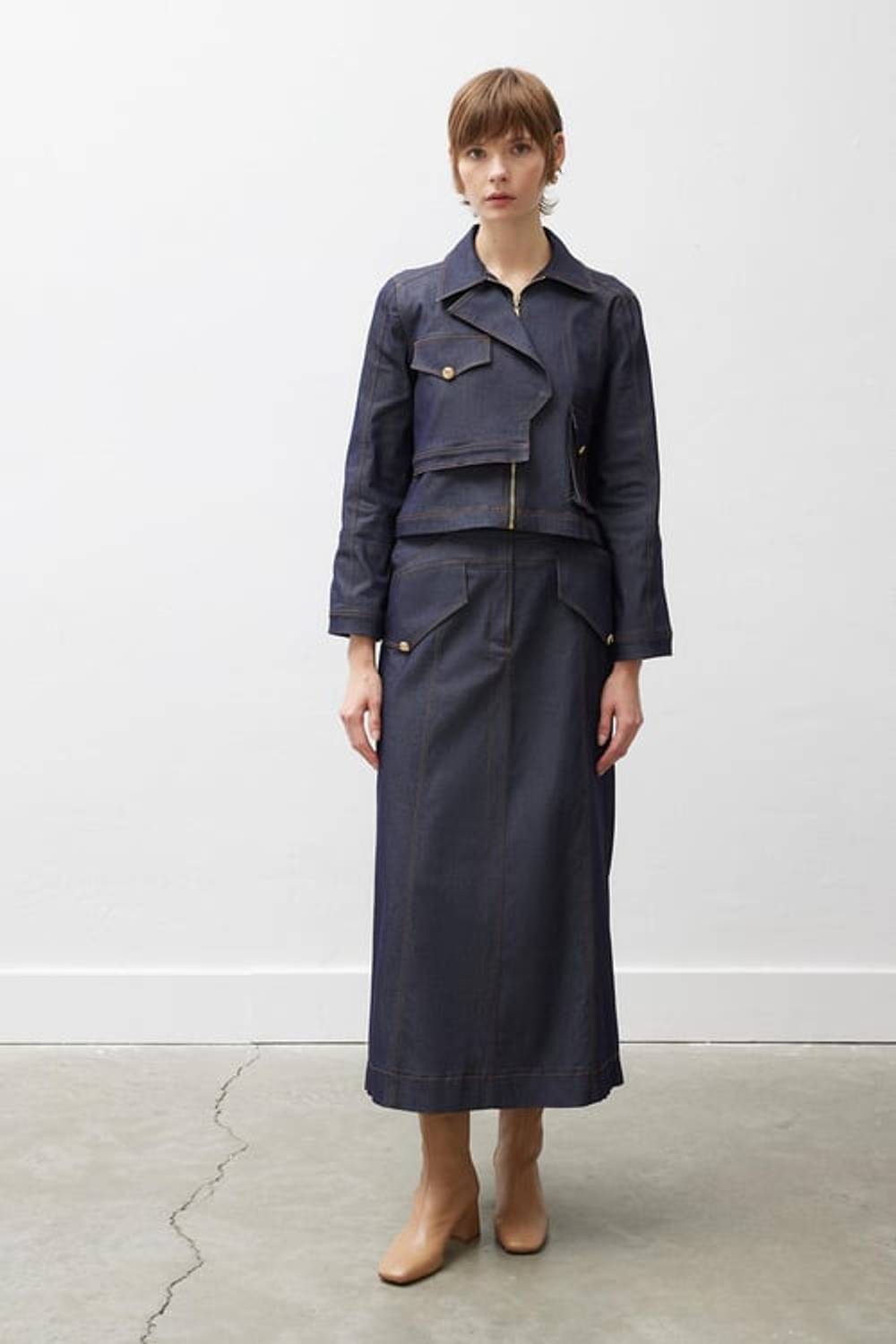 NANCY KOT ETEKLİ TAKIM MAVİ