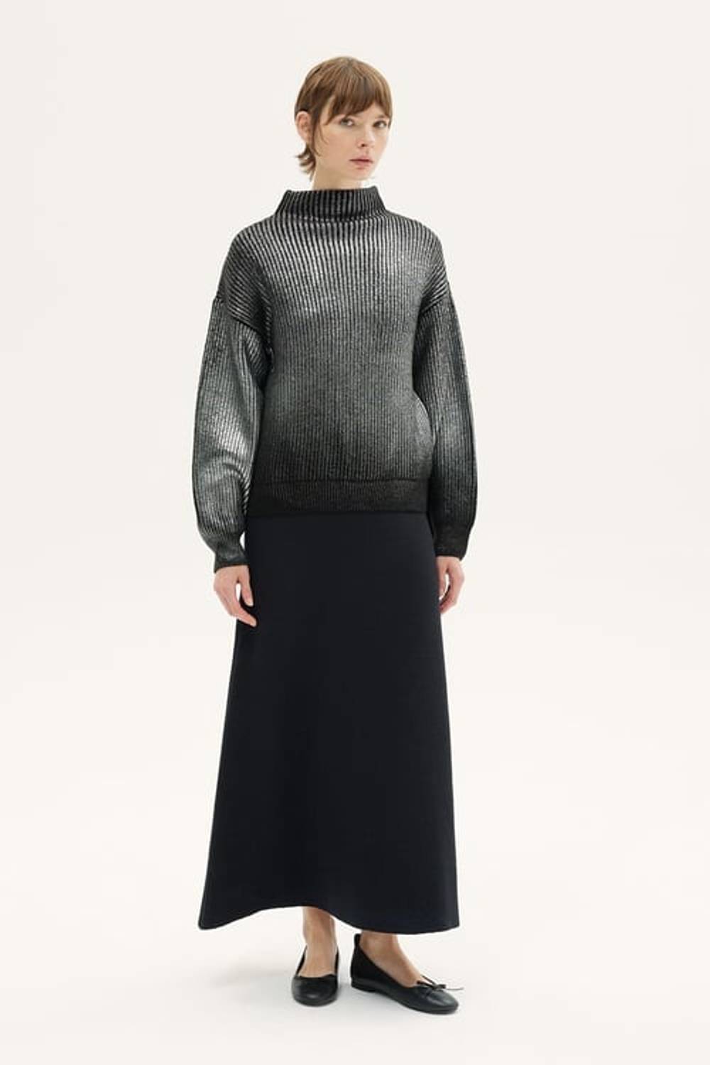 İRİS TRİKO ETEK SİYAH