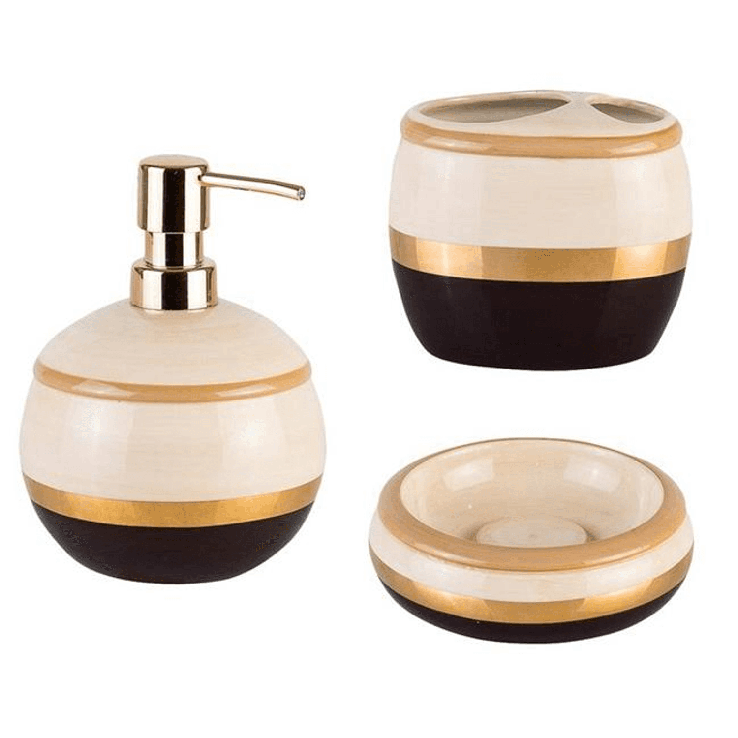 Primanova Lidyana 3'lü Banyo Seti