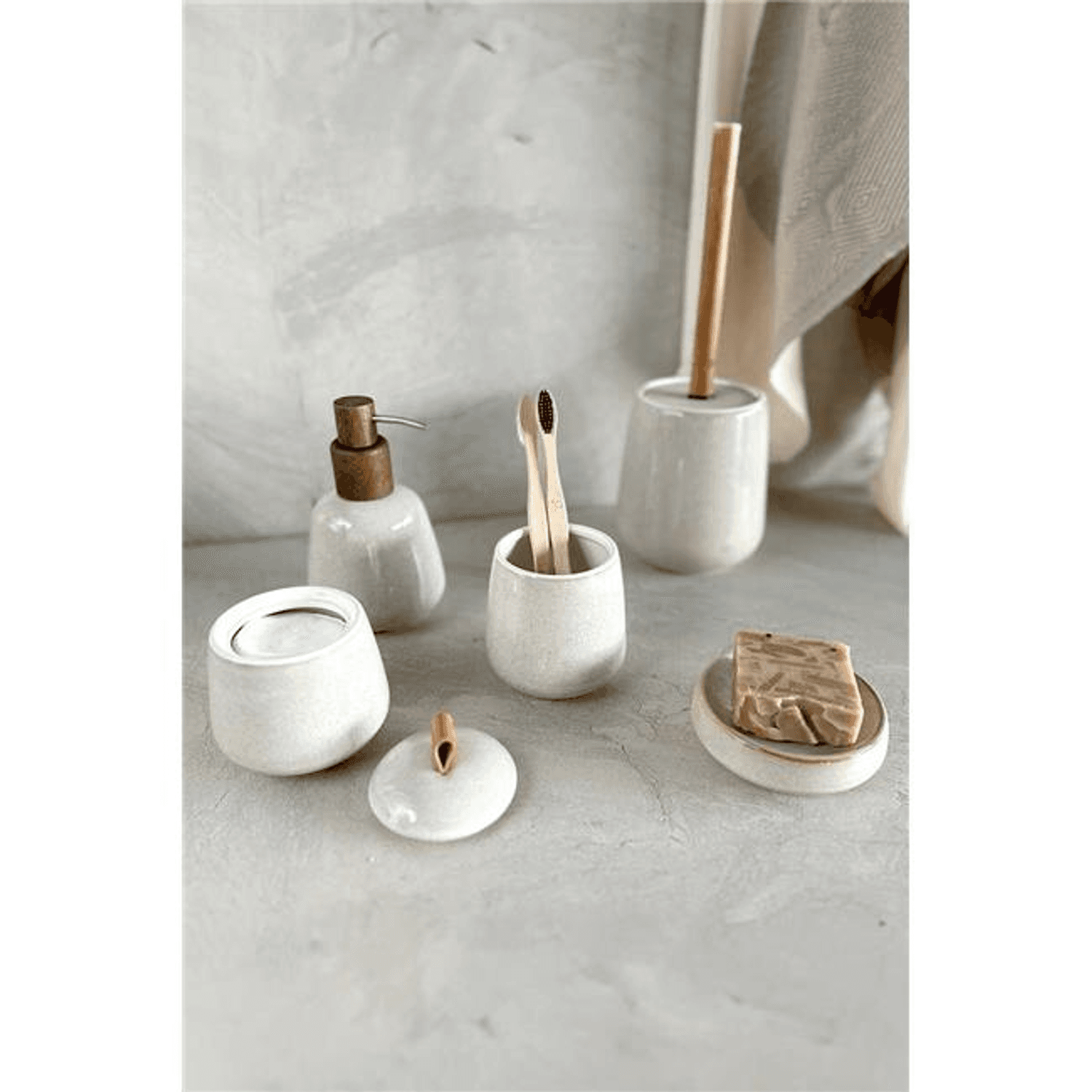 Primanova Bjorn 5li Banyo Seti Bej