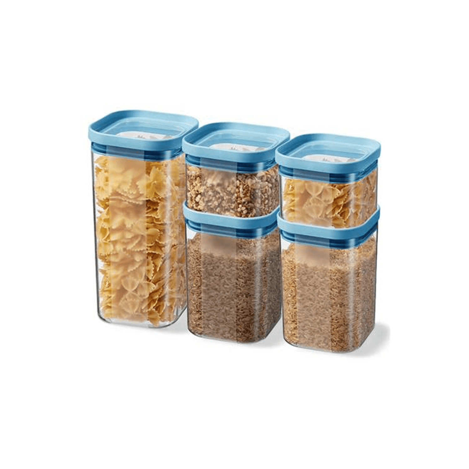 Primanova Seoul Vakumlu Kuru Gıda Saklama Kabı 5'li Set