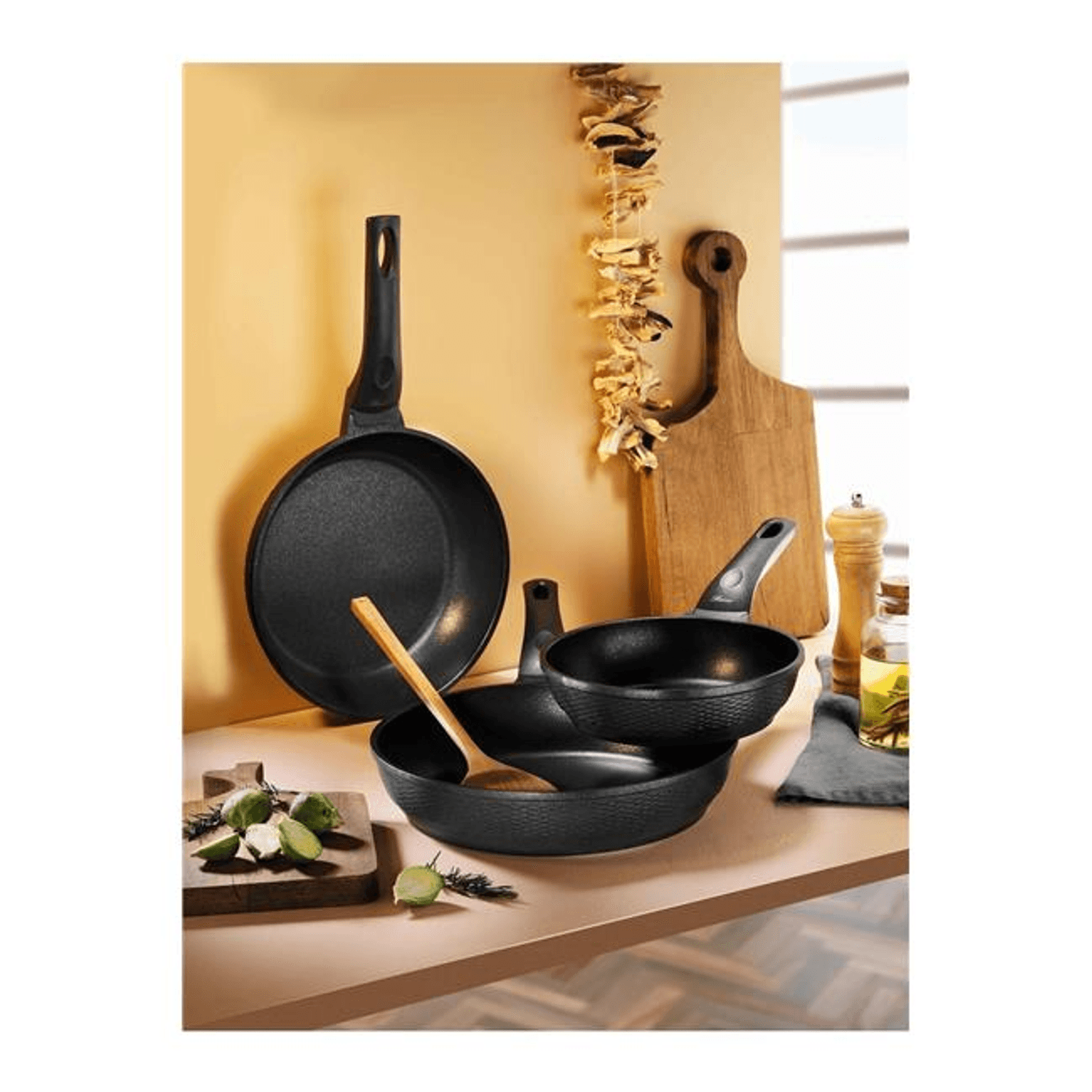 Brioni Diamond 3 Parça Tava Seti