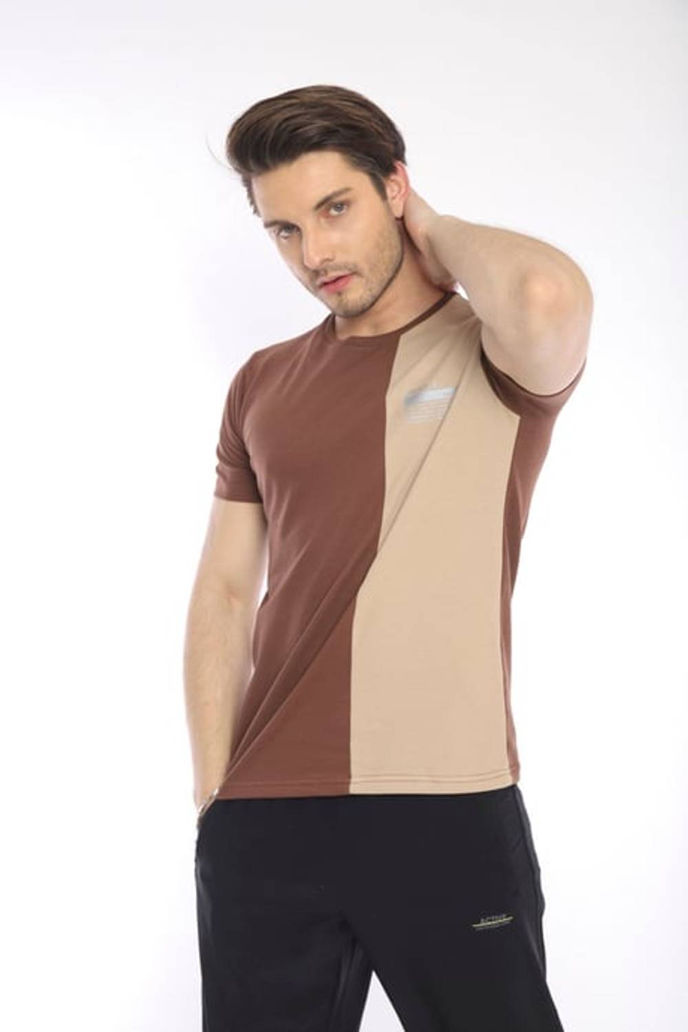 Men's Regular Fit Breathable Cotton Sports T-Shirt - Casual Use, Lightweight, Premium Quality Fabric, Honeycomb Pattern, 100% Local Production