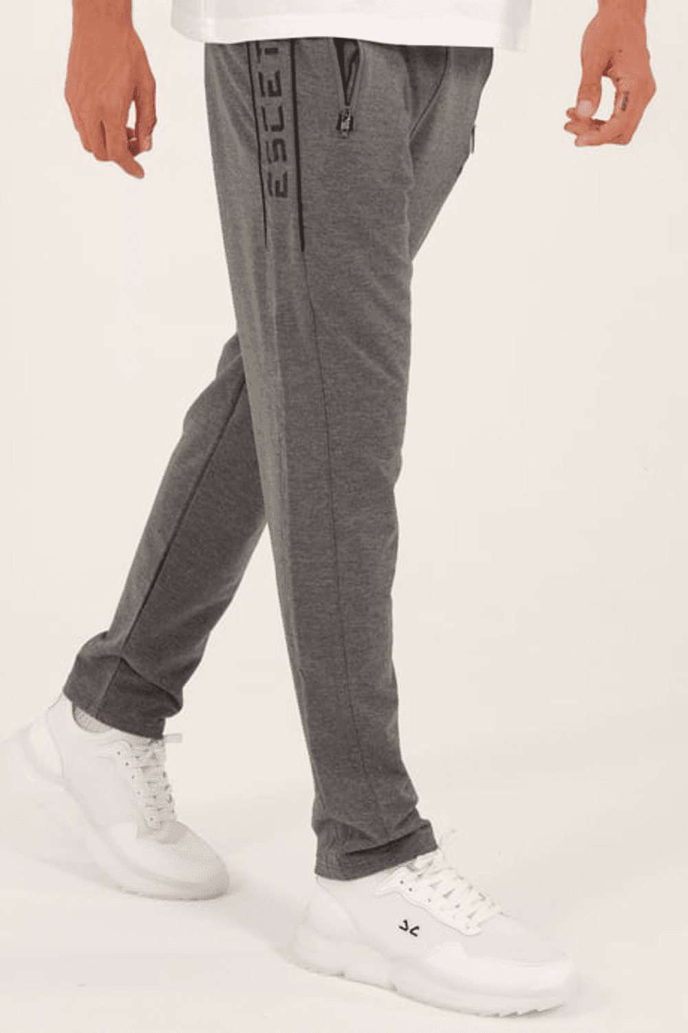 Чоловічі спортивні штани Escetic G3, слимфіт, дихаючий матеріал, 4 сезони, 3 кишені на блискавці, стильний дизайн, 100% вітчизняне виробництво