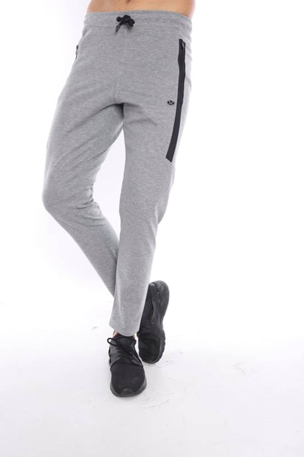 بنطال رياضي رجالي من Escetic G2 Melange مصنوع من نسيج قطري قابل للتنفس B1080