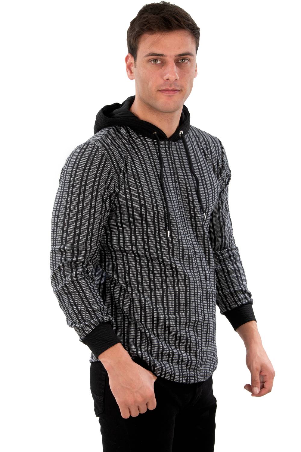 DeepSEA Patterned Hooded Sweatshirt 2300386