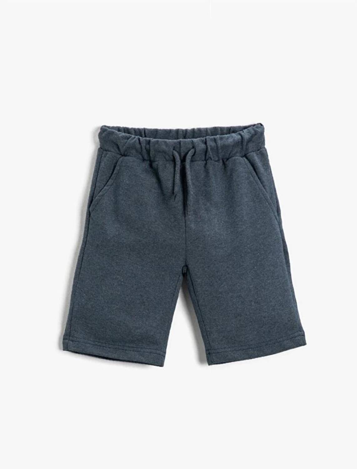 Koton Erkek Çocuk Basic Şort Beli Bağcıklı Cepli 