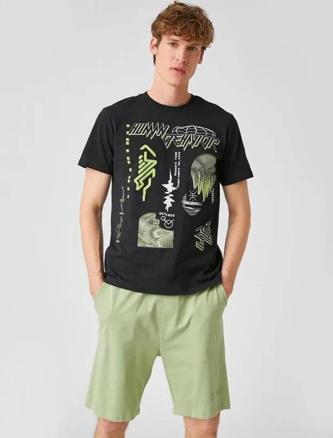 Koton Erkek Baskılı Tişört