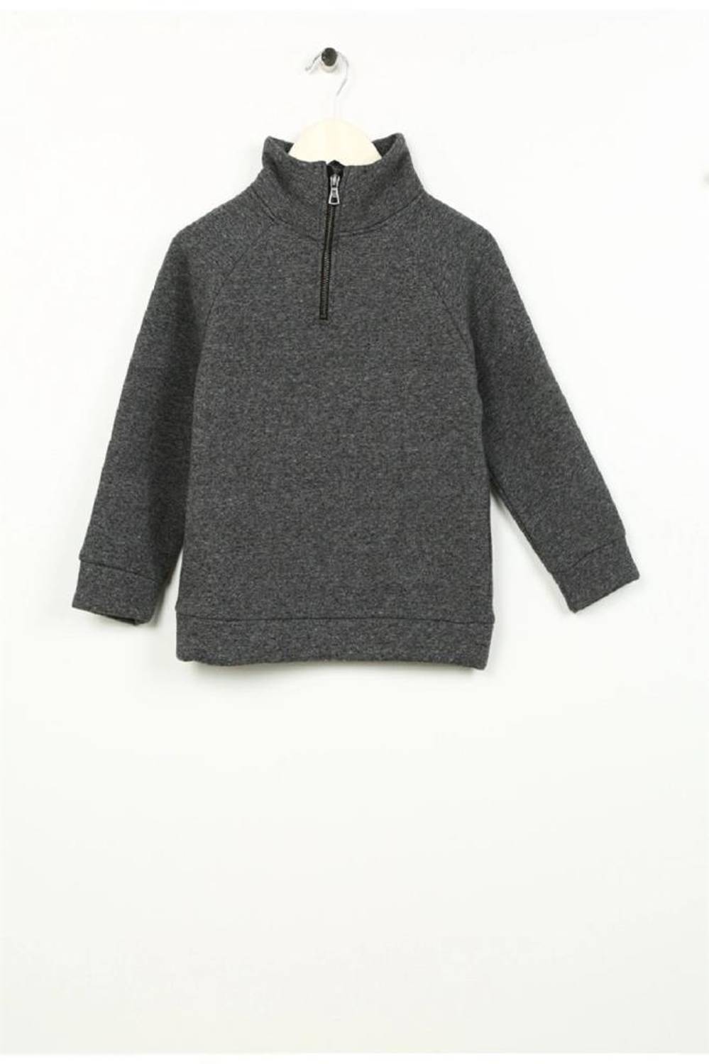 Koton Men's Dark Gray Boy Sweatshirt