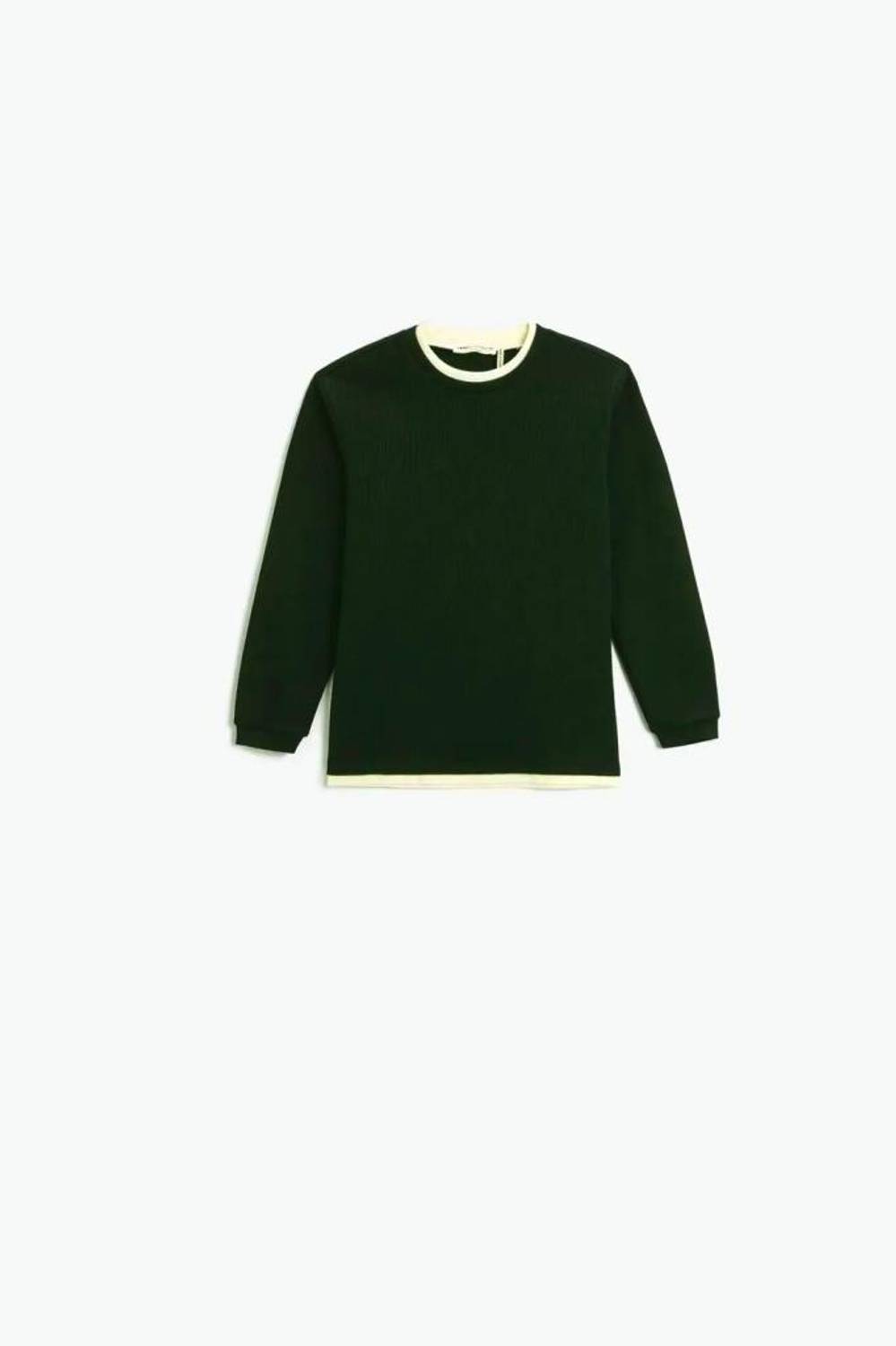 Koton Erkek Çocuk Sweat Haki 