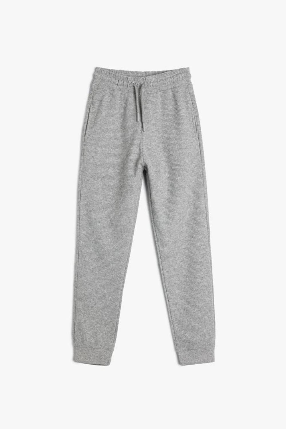 Koton Erkek Çocuk Basic Jogger Eşofman Altı Cepli Beli Bağlamalı