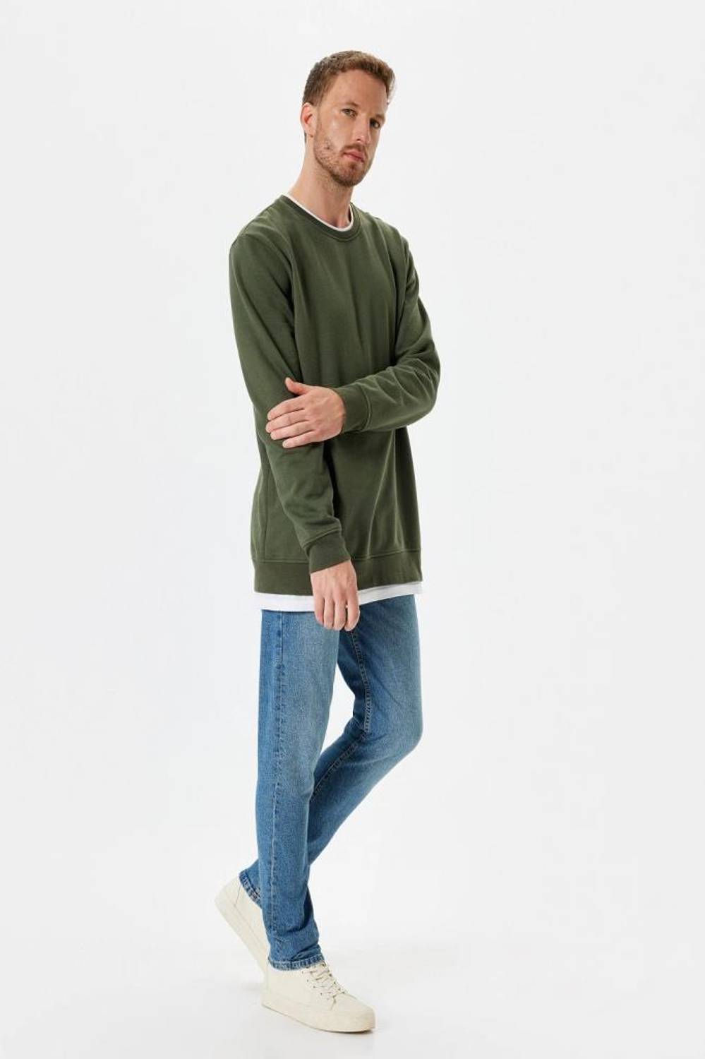 Koton Slim Fit Kot Pantolon - Brad Jean