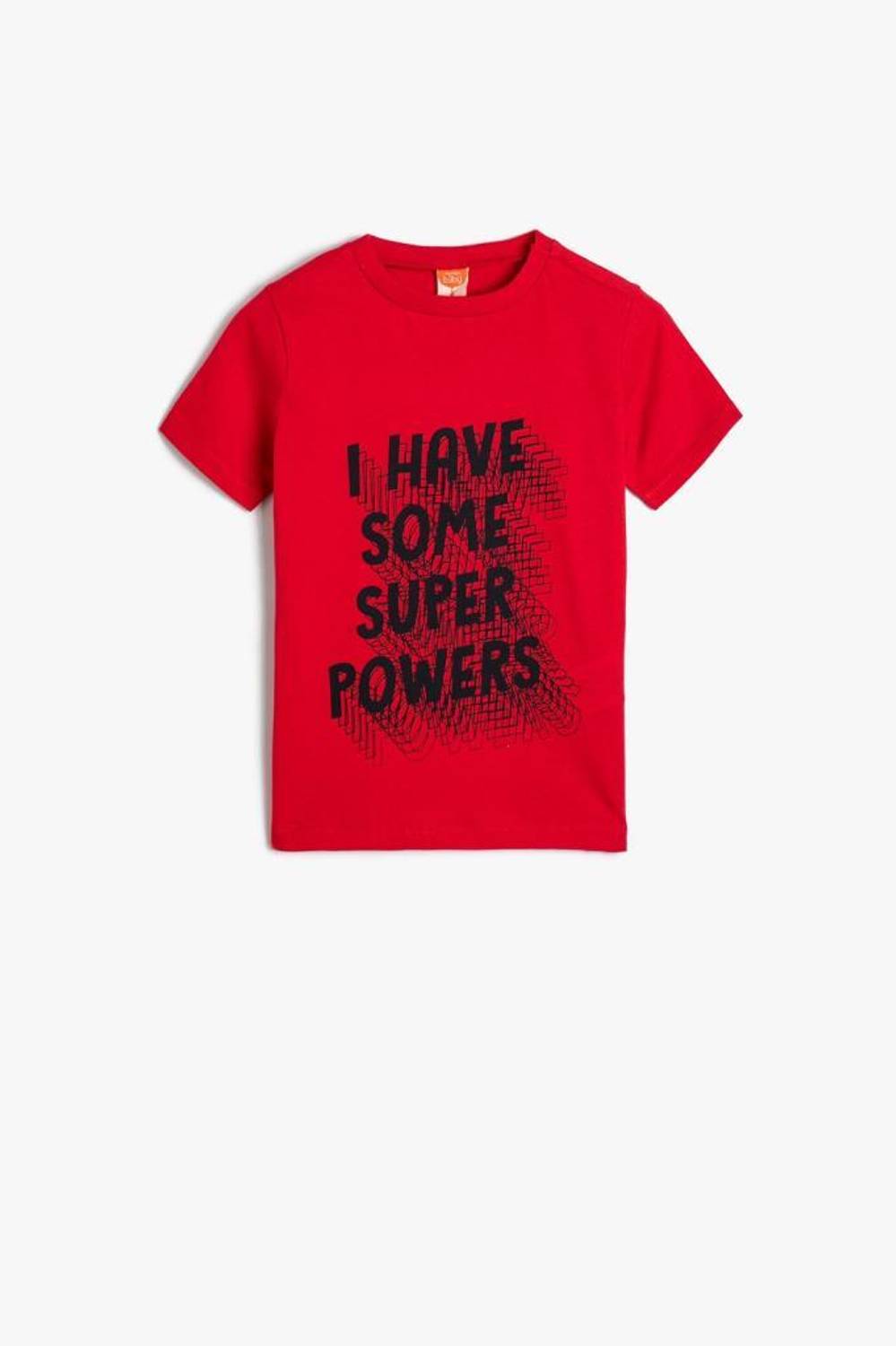 Koton Erkek Bebek Tişört Kısa Kollu Bisiklet Yaka Baskılı Pamuklu