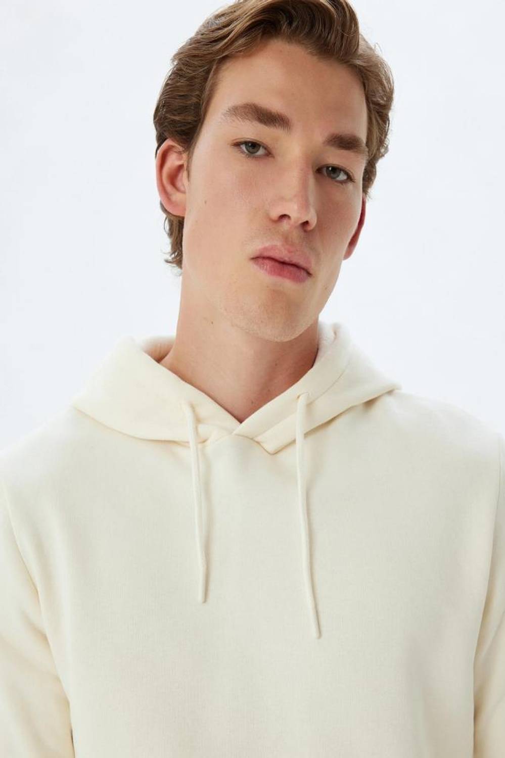 Светр з капюшоном Koton, бавовняна суміш, стильний та комфортний для повсякденного носіння, ідеальний для холодної погоди