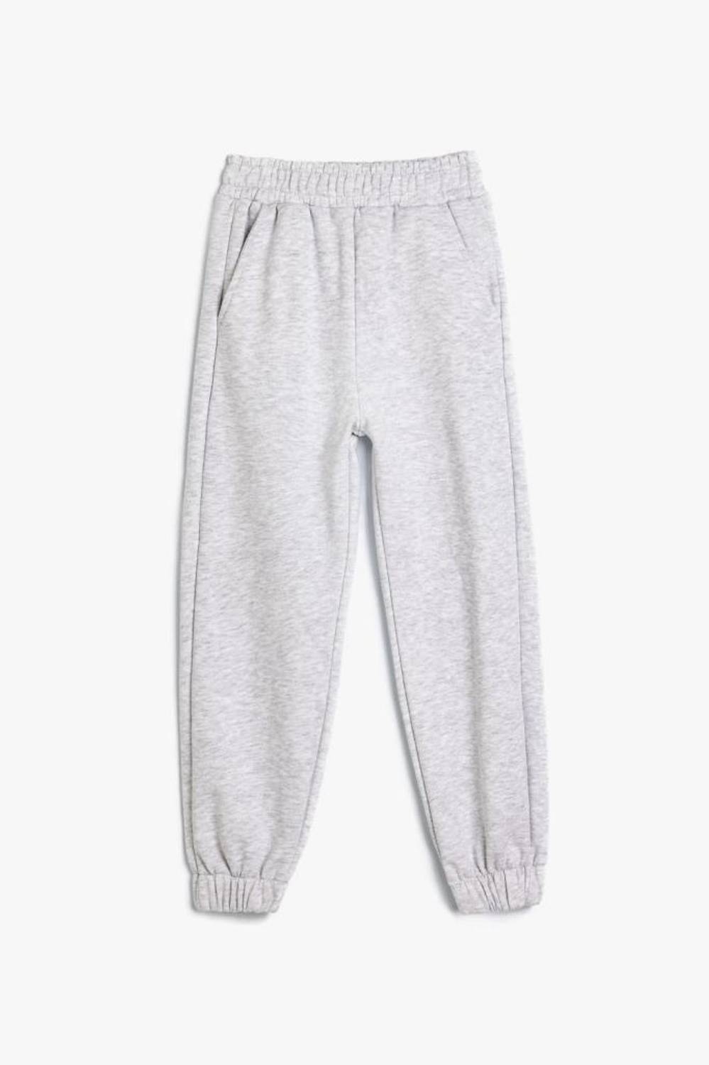 Koton Kız Çocuk Basic Jogger Eşofman Altı Beli Lastikli