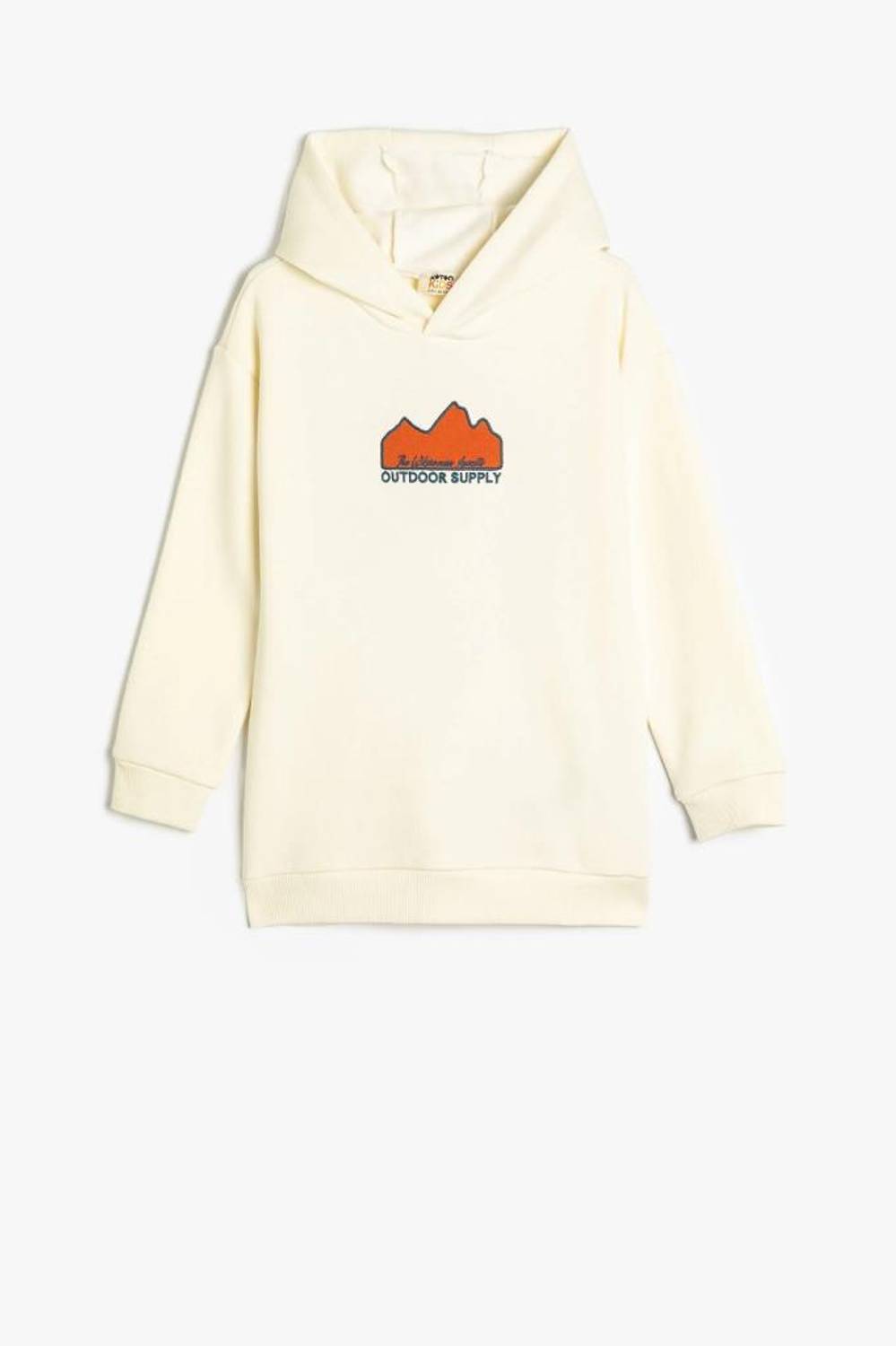 Koton  Çocuk Uzun Kollu Kapşonlu Sweatshirt Baskı Detaylı