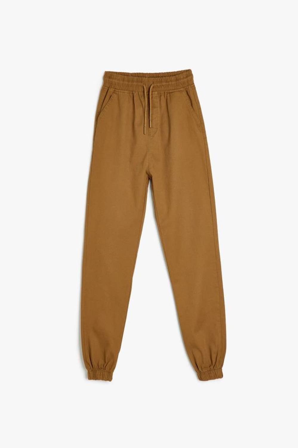 Koton Erkek Çocuk Beli Bağlamalı Cep Detaylı Pamuklu Jogger Pantolon