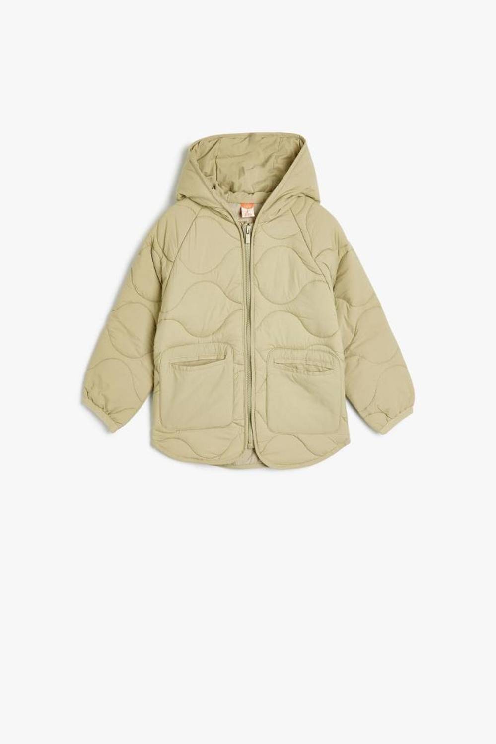 Капюшонний утеплений куртка для дівчинки Koton, з кишенями, безпечний матеріал, стильний дизайн для зимового комфорту