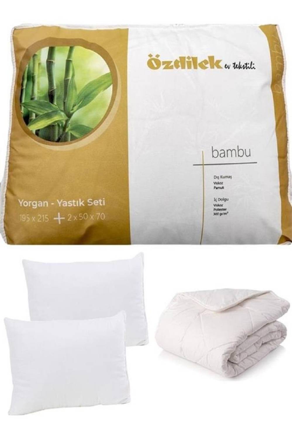 Özdilek Bambu Yorgan Seti ÇİFT Kişilik