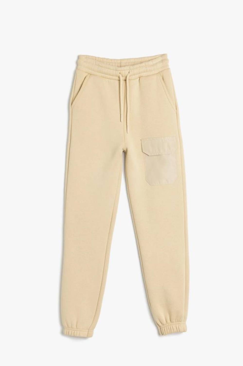 Koton Erkek Çocuk Basic Jogger Eşofman Altı Beli Bağlamalı Cep Detaylı Şardonlu