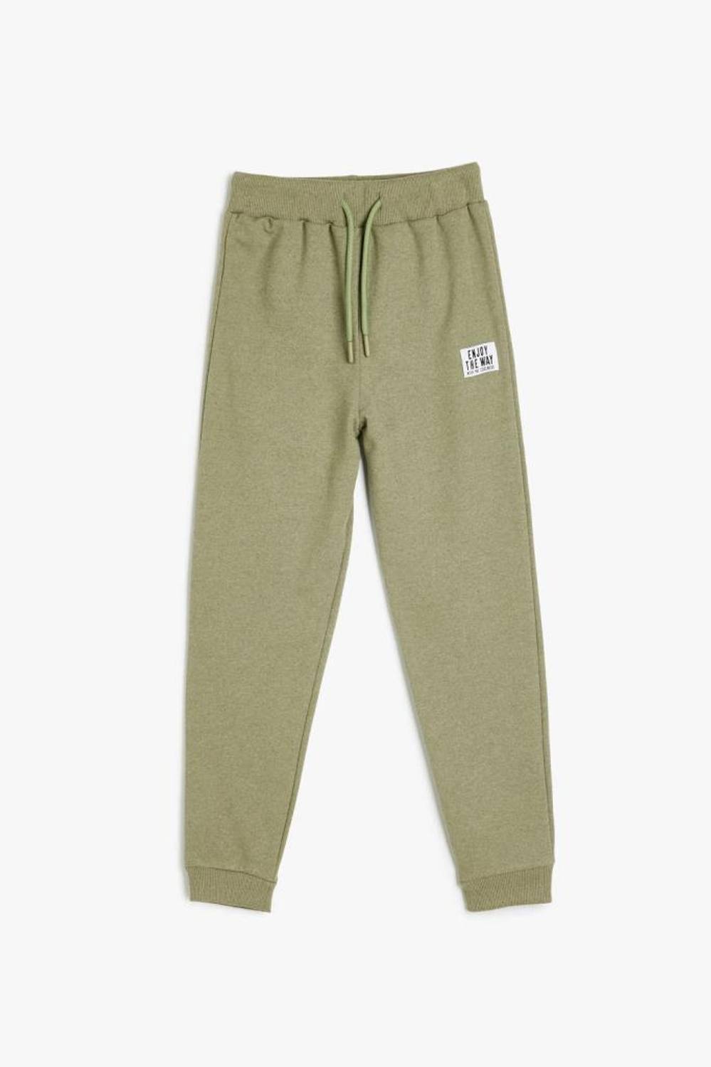 Koton Erkek Çocuk Beli Bağlamalı Cep Detaylı Basic Jogger Eşofman Altı