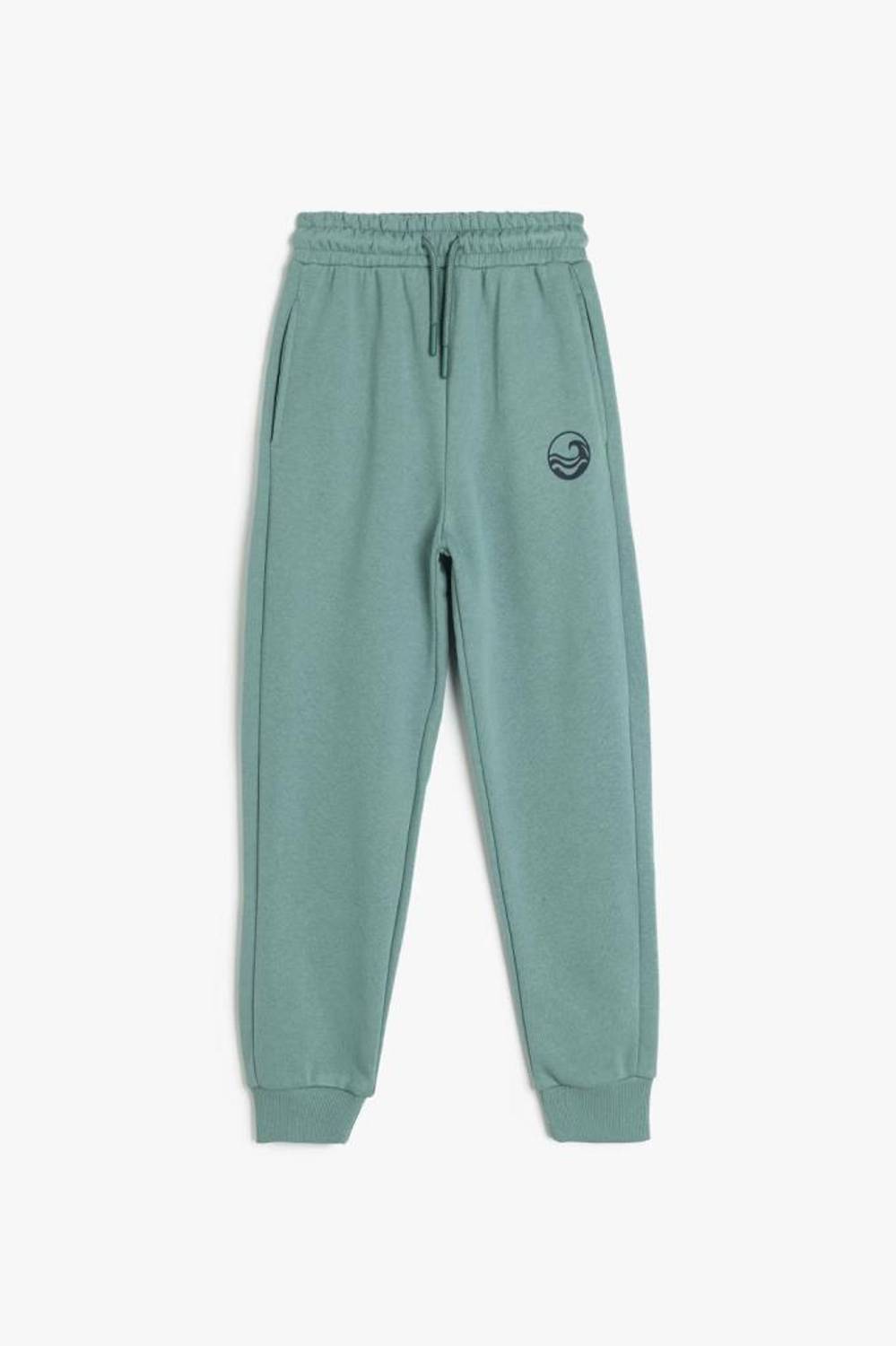 Дитячі джогери Koton з принтом, кишенями та еластичним поясом для комфортного щоденного використання