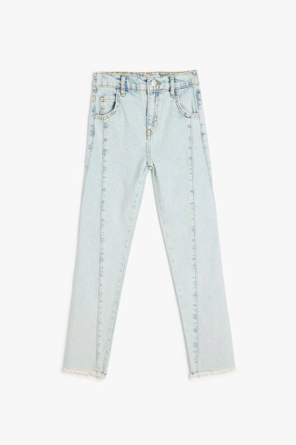 Джинси для дівчаток Koton з високою талією, 100% бавовна, стиль boyfriend, ідеально підійдуть для повсякденного та святкового використання